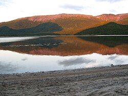 Вид на гору Heimsfjellet