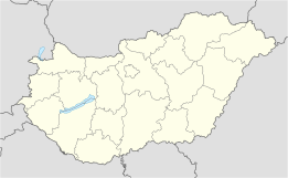 Location of Kisvárdai KC