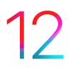 Logo von iOS 12