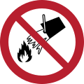 P011 – No extinguir con agua