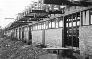 Byggarbeten för Importhallen, 1962