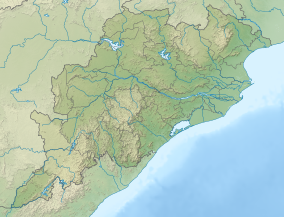 सिमलिपाल राष्ट्रीय अभ्यारण्य की अवस्थिति दिखाता मानचित्र