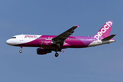 Airbus A320-200 der Peach Aviation