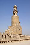 Minaret vid Ibn Tulun-moskén