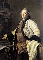 Портрет архитектора А. Ф. Кокоринова, 1769. Русский музей, Санкт-Петербург.