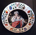 リモージュ琺瑯による銅製の皿, 1700年頃