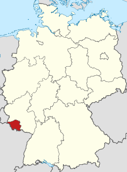 Saarland - Localizzazione