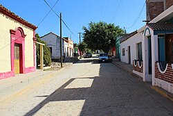 Street in Malpica, Sinaloa