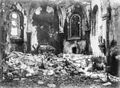 L'intérieur de l'église (phot. 1915)