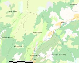 Montgirod - Localizazion