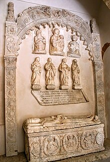 Monumento funebre a Giovanni II Branciforte, Opera di Giandomenico Gagini