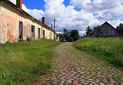 Old road in Saka.