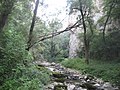 Geröll im Flussbett bei Pazin