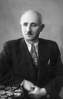 Ja'far Pishevari, leader of the Azerbaijan People's Government. Pishavari.png