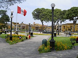 Main Square in Pueblo Libre.