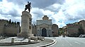 La Porta Pia et la place adjacente