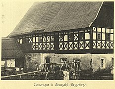 Bauerngut in Cranzahl (Foto von 1896)