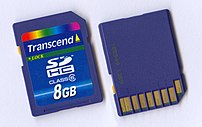 Transcend 8GB SDHC Class 6 Memory Card