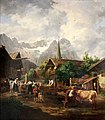 Partenkirchen, Gemälde von 1819