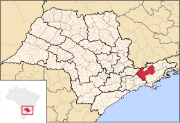 São José dos Campos – Mappa