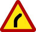 Curve to right
