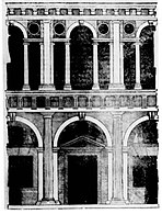 Проект палаццо для Венеции, Себастьяно Серлио, 1537