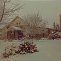 The original St. Margaret of Cortona Catholic Church in the winter of 1968