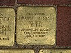 Stolperstein für Johanna Langstadt