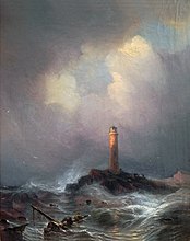 Φάρος στις ακτές της Βρετάνης (1845) Άλτε Νατσιονάλγκαλερι