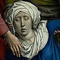 Esej Cierpienie[10] Rogier van der Weyden, Zdjęcie z krzyża fragment ok. 1435