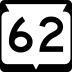 State Trunk Highway 62 marker