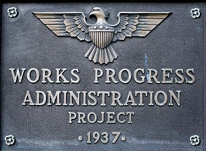 English: "Works Progress Administration P...