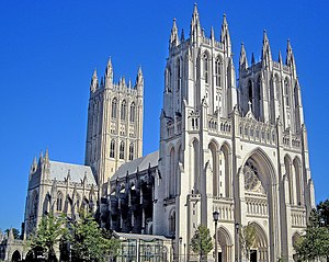 The Washington National Cathedral, also known ...