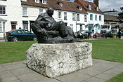 standbeeld Winston Churchill in Westerham, Kent