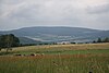 Zoomblick vom Gebiet östlich des Paradieshofs nordwärts zum Roßberg