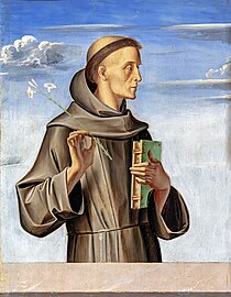 Portrait de Saint Antoine de Padoue, (1480), Musée Correr Venise.
