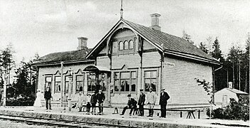 Второй вокзал, 1895 год