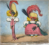 1796 fashion caricature