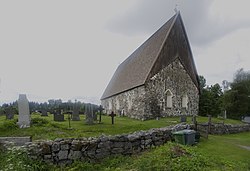 The Medieval Sastamala Church in Karkku.