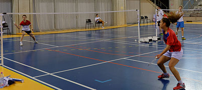 Badminton, CC-By Thomas Bresson