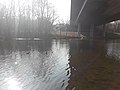 Brücke über die Schwentine am Kieler Ostring