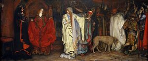 King Lear: Cordelia's Farewell by Edwin Austin Abbey