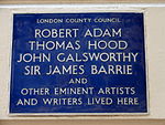 Blue plaque