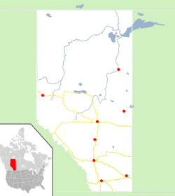 Locations Visited for Spring Conversations in Alberta