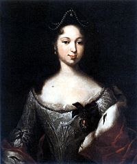 Портрет Александры Александровны Меншиковой. И. Г. Таннауэр (?). 1722-1723