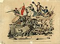 František Roscher, Bedřich Anděl: Amazonka na barikádě, Praha 1848