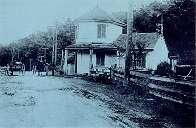 Old tollhouse on Cumberland Road near Frostburg, Md.