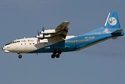 Antonow An-12BP der Silk Way Airlines