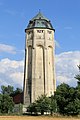 Wasserwerk mit Wasserturm: Wasserwerk mit Wasserturm, Wärterhaus (Nr. 59), Maschinenhaus (Nr. 61) und Filterbecken