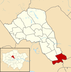 Holborn and Covent Garden highlighted within Camden